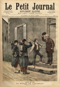 Il biglietto di alloggio, che circola durante il periodo napoleonico, è fornito dall