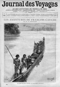 Le avventure di Francois Cauche (circa 1606-dopo il 1638) esploratore francese del XVII secolo da Unknown artist