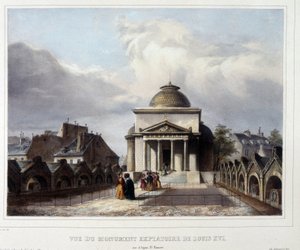 La cappella espiatoria di Luigi XVI a Parigi da Unknown artist