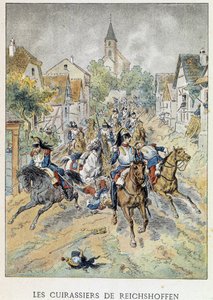 Le corazzate di Reichshoffen (Froeschwiller Woerth, Froeschwiller-Woerth), 6 agosto da Unknown artist