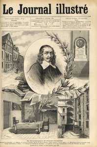 Il bicentenario di Pierre Corneille - incisione in "Le journal illustré" del 1884