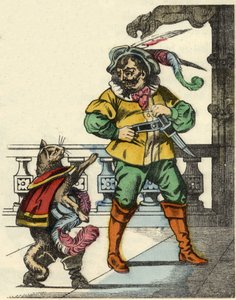 Il gatto con gli stivali incontra l