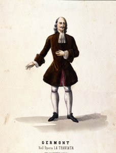 Il personaggio di Alfredo Germont in 