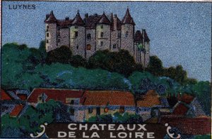 I castelli della Loira: il castello di Luynes, inizio del XX secolo (cromo) da Unknown Artist