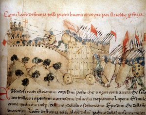 La città di Firenze conquistò Pietrabuona, che gli abitanti di Lucca ripresero in seguito - in 