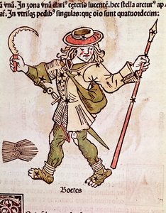 La costellazione di Bouvier (dettaglio) da Unknown artist