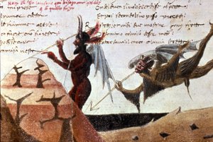 I diavoli in un cerchio dell
