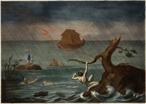 Il diluvio con l