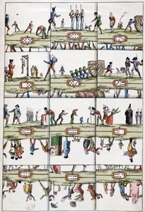 Il domino illustrato - Arts Déco, n.d. da Unknown artist