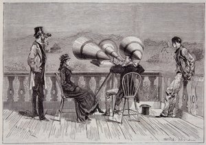 Il megafono di Thomas Edison - in "La Nature" 1878 da Unknown artist
