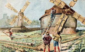 Il mestiere di fabbricante di mulini a vento all