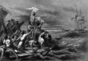 La zattera della Medusa vede l