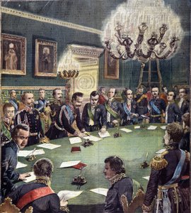 La firma di Carlo Alberto, Re di Sardegna, dello Statuto Fondamentale della Monarchia di Savoia il 07/02/1848, adottato il 4 marzo 1848, noto come Statuto Albertino.