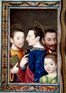 I figli di Francesco I (1494-1547): Francesco (1518-1536) delfino, Enrico II (1519-1559) e Carlo (1522-1545) da Unknown artist