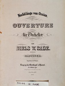 Pagina del titolo della partitura di Souvenirs D