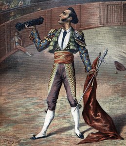 Costume da torero nel 1892 da Unknown artist