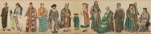 Costumi tradizionali del popolo ebraico, da "L