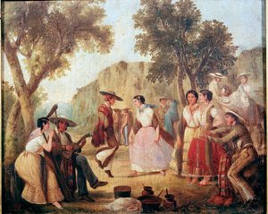 Danza tradizionale messicana da Unknown artist