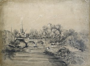 Treno che attraversa il ponte