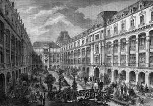 Trasformazioni di Parigi sotto il Secondo Impero, Parigi Haussmann: Place du Château d