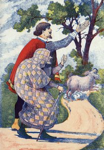 Trota trasformata in scrofa. Illustrazione anonima per il racconto 