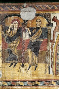 Due santi (dettaglio) da Unknown artist