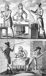 Uso di nuovi pesi e misure nel 1795 da Unknown artist