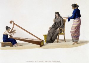 Vari costumi di donne dell