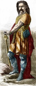 Vercingetorige (ca. 72-46 a.C.), capo dei Galli da Unknown artist