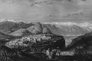 Vista di Costantina nel XIX secolo, in 