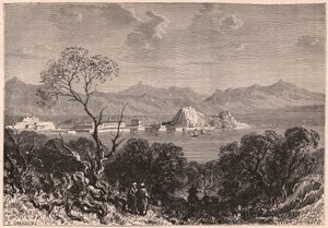 Veduta di Corfù nel XIX secolo da Unknown