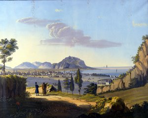 Veduta di Palermo dall