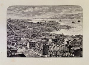 Veduta di San Francisco nel XIX secolo da Unknown artist