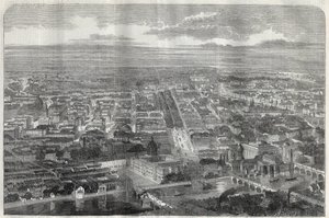 Veduta della città di Berlino nel 1858. da Unknown artist