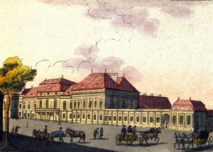 Veduta della città di Vienna in Austria, incisione del 1820 da Unknown artist
