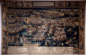 Guerra di Religione: La Battaglia di Jarnac, morte di Luigi I di Borbone, Principe di Condé da Unknown artist