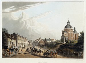 Waterloo: convoglio di cannoni francesi di ritorno dal fronte, 24 luglio da Unknown artist