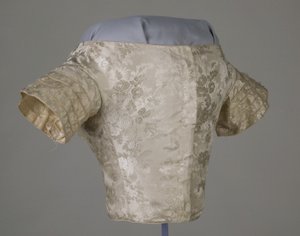 Corpetto da sposa (vista obliqua posteriore)