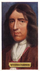 William Dampier - Capitano di mare ed esploratore inglese. (stampa)
