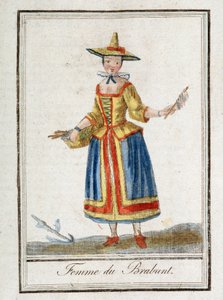 Donna del Brabante (Belgio) da Unknown artist