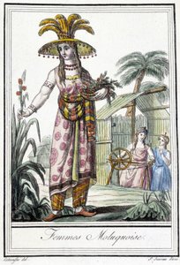 Donna delle Isole Molucche (Indonesia) da Unknown artist