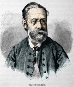 Ritratto di Bedřich Smetana (1824-1884), compositore e pianista ceco