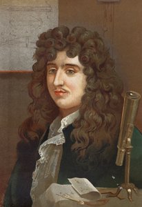 Ritratto di Christiaan Huygens, fisico e matematico olandese (1629-1695) da “La Ciencia y sus Hombres” di Louis Figuier. Barcellona 1881 da Unknown artist