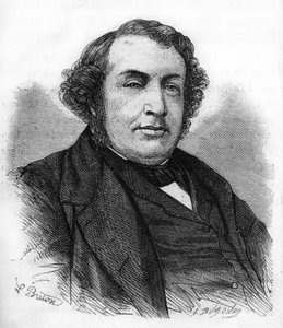 Ritratto di Ernest Picard. Politico francese (1821-1877)