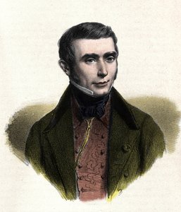 Ritratto di Eugène Scribe (1791-1861), autore francese di commedie di costume da Unknown artist