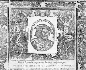 Ritratto di Enrico I, Re di Francia dal 1031 al 1060 da Unknown artist