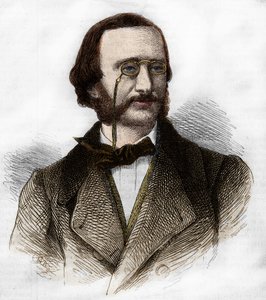 Ritratto di Jacques Offenbach (1819-1880), compositore tedesco, naturalizzato francese da Unknown artist