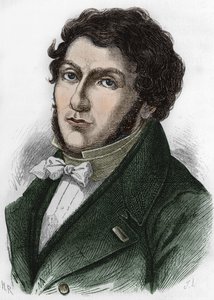Ritratto di Jean François Champollion detto Champollion il Giovane, egittologo francese (1790-1832) da Unknown artist