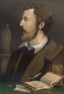 Ritratto di Gerolamo Cardano (Cardanus Hieronymus). Medico, matematico, filosofo e astrologo italiano (Pavia)