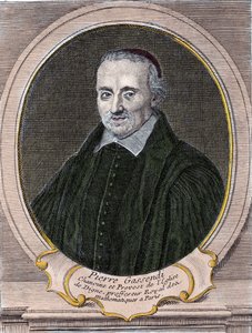 Ritratto di Pierre Gassendi (1592-1655), filosofo, astronomo, matematico e fisico francese da Unknown artist
